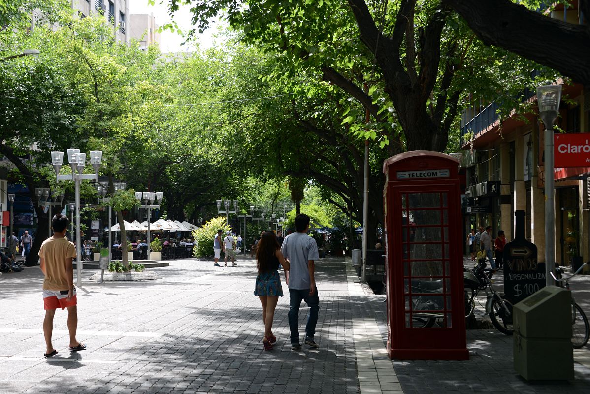 03 Strolling On Paseo Sarmiento In Mendoza